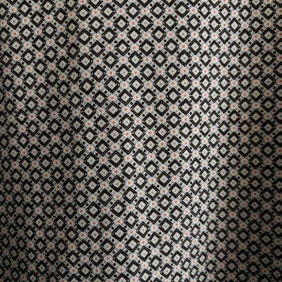 Kenneth Cole Men's XXL Polo Golf Blue/White Abstract Pattern Poly/Spandex - Picture 7 of 8